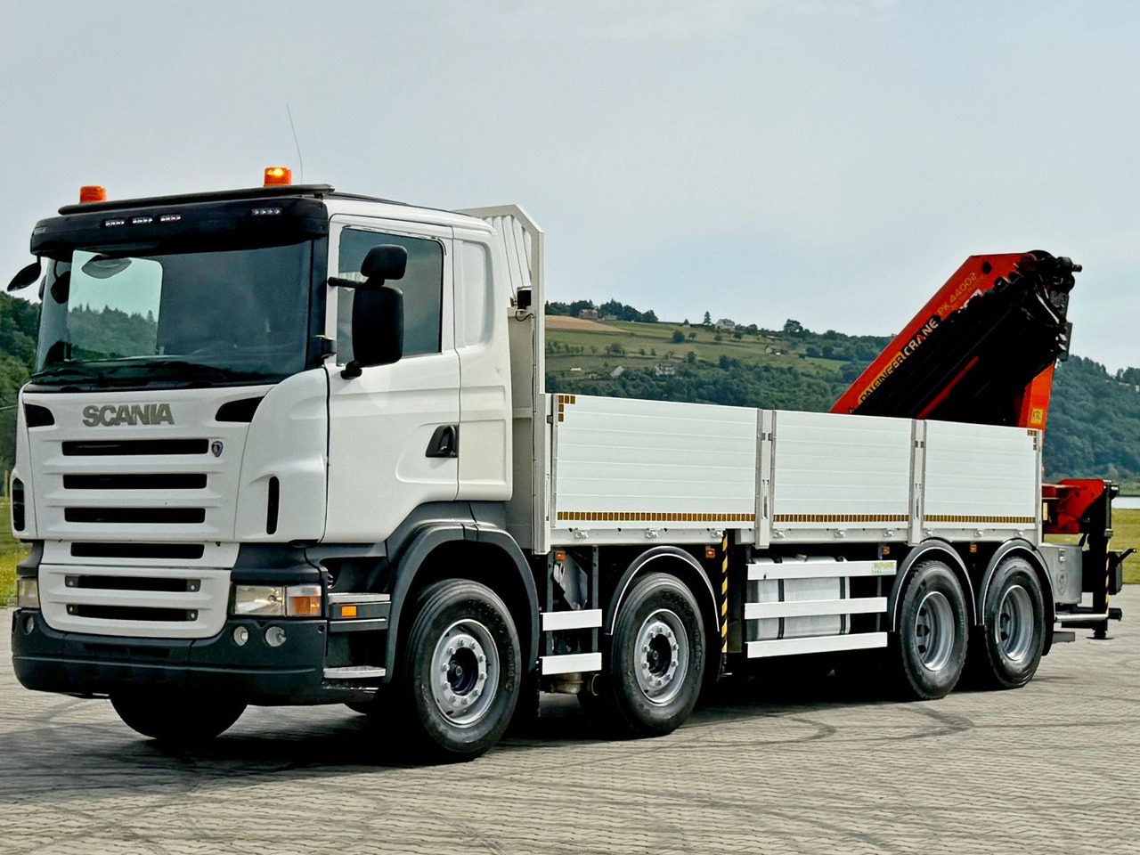 Scania R 420 PRITSCHE 6,47 m * PK 44002/FUNK * 8x4 /TOP - Φορτηγό με γερανό: φωτογραφία 4 Scania R 420 PRITSCHE 6,47 m * PK 44002/FUNK * 8x4 /TOP - Φορτηγό με γερανό: φωτογραφία 4