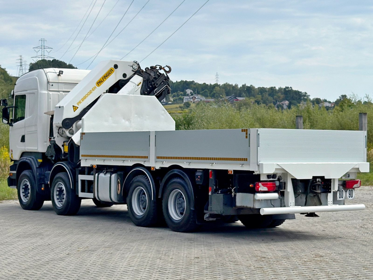 Φορτηγό με γερανό Scania R 500 * PK 88002 - EH G + FUNK * 8x4 *TOPZUSTAND: φωτογραφία 7
