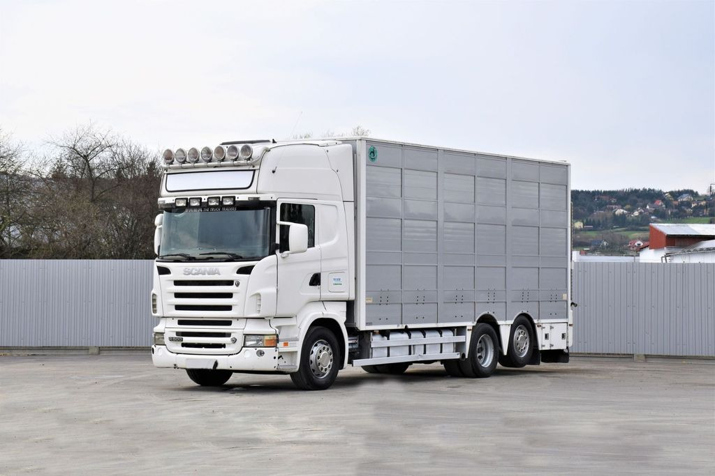 Scania R 500 TIERTRANSPORTWAGEN 7,10m / 4STOCK Scania R 500 TIERTRANSPORTWAGEN 7,10m / 4STOCK - Φορτηγό μεταφορά ζώων: φωτογραφία 1 Scania R 500 TIERTRANSPORTWAGEN 7,10m / 4STOCK Scania R 500 TIERTRANSPORTWAGEN 7,10m / 4STOCK - Φορτηγό μεταφορά ζώων: φωτογραφία 1