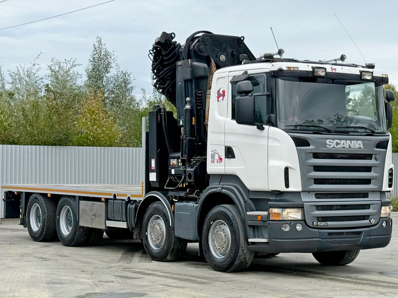 Scania R 620*PLATFORM 6,45m*HIAB 600 E - 9 + FUNK / 8x4 - Φορτηγό με γερανό: φωτογραφία 4 Scania R 620*PLATFORM 6,45m*HIAB 600 E - 9 + FUNK / 8x4 - Φορτηγό με γερανό: φωτογραφία 4