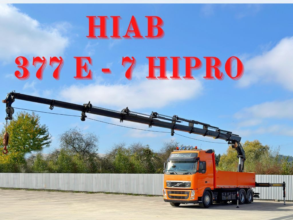 Volvo FH 460 * HIAB 377 E - 7 HIPRO + FUNK * 6x4 - Φορτηγό με γερανό: φωτογραφία 1 Volvo FH 460 * HIAB 377 E - 7 HIPRO + FUNK * 6x4 - Φορτηγό με γερανό: φωτογραφία 1