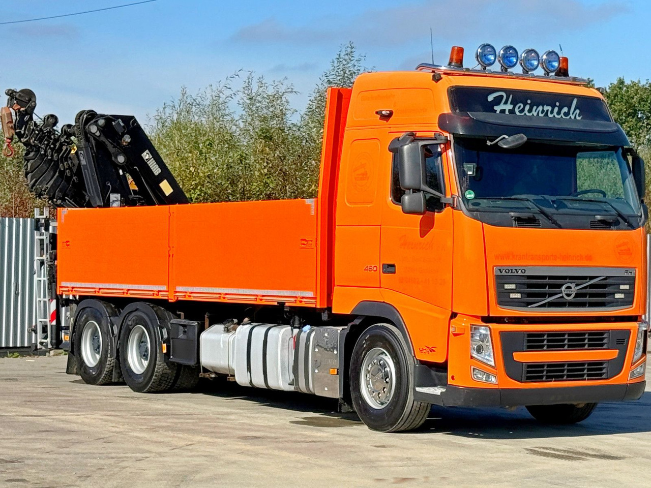 Volvo FH 460 * HIAB 377 E - 7 HIPRO + FUNK * 6x4 - Φορτηγό με γερανό: φωτογραφία 4 Volvo FH 460 * HIAB 377 E - 7 HIPRO + FUNK * 6x4 - Φορτηγό με γερανό: φωτογραφία 4