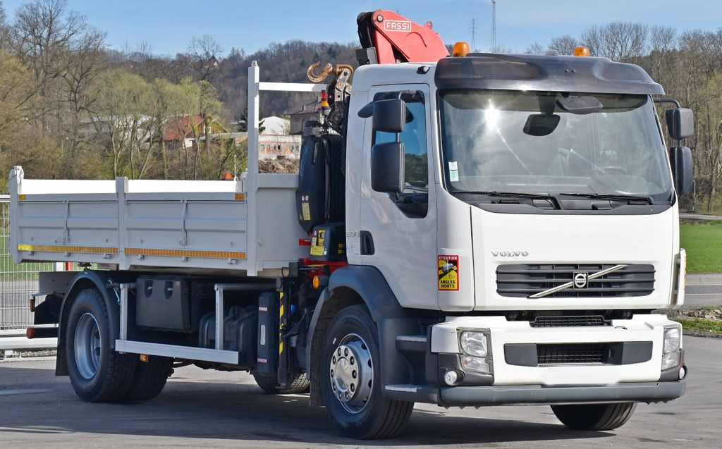 Volvo FL 290 KIPPER 4,90m * FASSI F95A.22 + FUNK * TOP Volvo FL 290 KIPPER 4,90m * FASSI F95A.22 + FUNK * TOP - Φορτηγό με γερανό, Φορτηγό ανατρεπόμενο: φωτογραφία 3 Volvo FL 290 KIPPER 4,90m * FASSI F95A.22 + FUNK * TOP Volvo FL 290 KIPPER 4,90m * FASSI F95A.22 + FUNK * TOP - Φορτηγό με γερανό, Φορτηγό ανατρεπόμενο: φωτογραφία 3