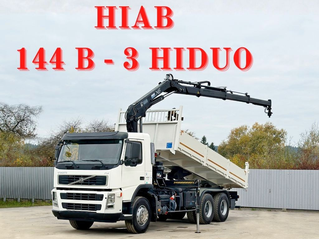 Volvo FM 400 Kipper 6,20m * HIAB 144 B-3 HIDUO* 6x4 - Φορτηγό ανατρεπόμενο: φωτογραφία 1 Volvo FM 400 Kipper 6,20m * HIAB 144 B-3 HIDUO* 6x4 - Φορτηγό ανατρεπόμενο: φωτογραφία 1