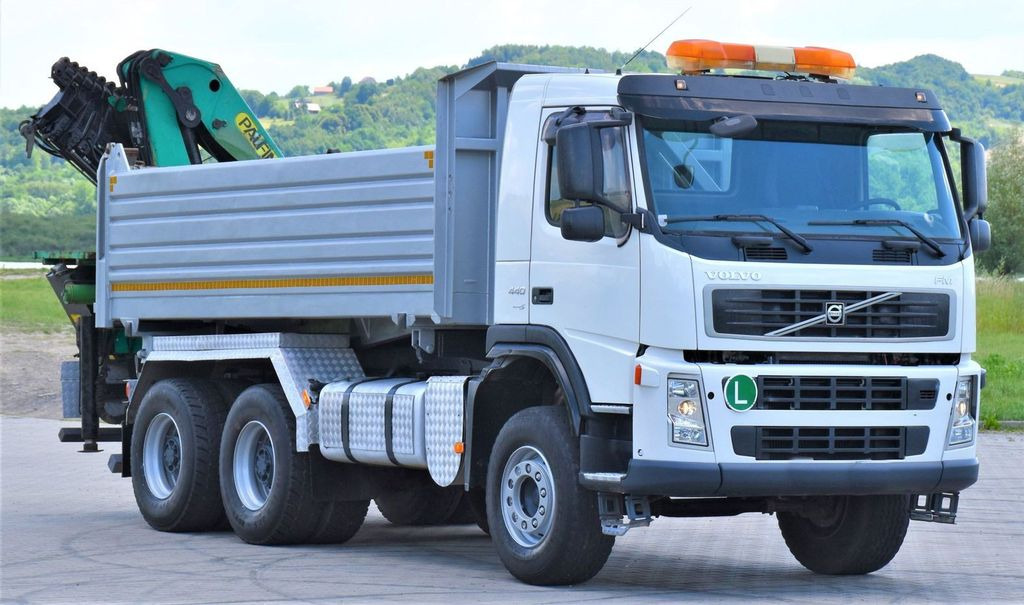 Volvo FM 440 Kipper 4,80m + PK 17000D/6x4 * TOPZUSTAND - Φορτηγό με γερανό, Φορτηγό ανατρεπόμενο: φωτογραφία 4 Volvo FM 440 Kipper 4,80m + PK 17000D/6x4 * TOPZUSTAND - Φορτηγό με γερανό, Φορτηγό ανατρεπόμενο: φωτογραφία 4