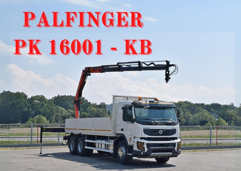Volvo FMX 370 PRITSCHE 6,60m *PK 16001 - KB+FUNK/6x4 - Φορτηγό με γερανό, Φορτηγό ανατρεπόμενο: φωτογραφία 1 Volvo FMX 370 PRITSCHE 6,60m *PK 16001 - KB+FUNK/6x4 - Φορτηγό με γερανό, Φορτηγό ανατρεπόμενο: φωτογραφία 1