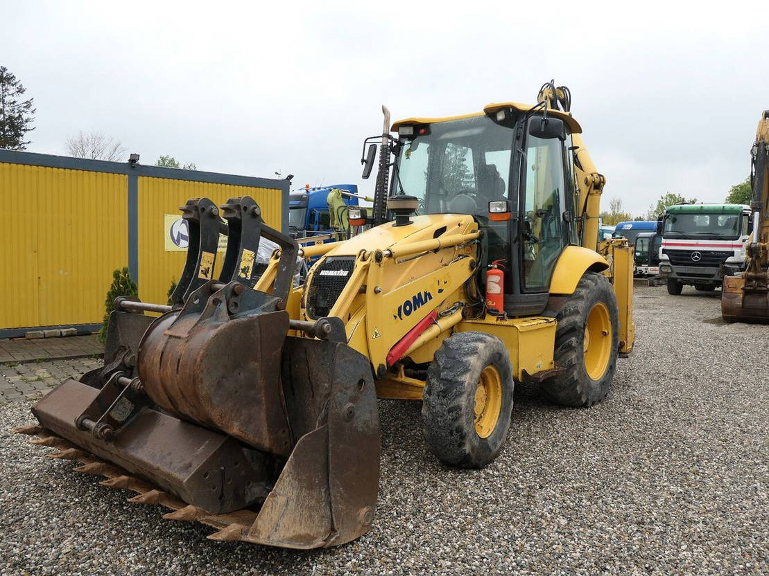 Komatsu WB 97-5 - Φορτωτής εκσκαφέας: φωτογραφία 2 Komatsu WB 97-5 - Φορτωτής εκσκαφέας: φωτογραφία 2