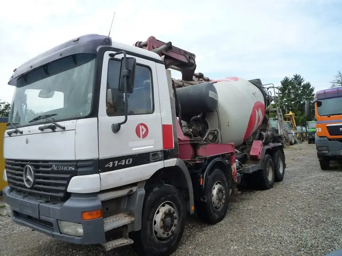 Mercedes-Benz Actros 4141 - Μπετονιέρα αντλία: φωτογραφία 5 Mercedes-Benz Actros 4141 - Μπετονιέρα αντλία: φωτογραφία 5