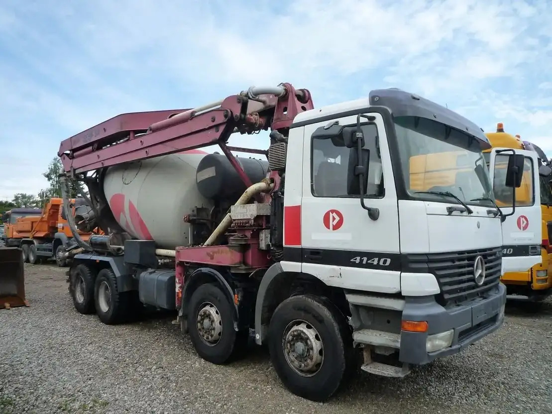 Mercedes-Benz Actros 4141 - Μπετονιέρα αντλία: φωτογραφία 2 Mercedes-Benz Actros 4141 - Μπετονιέρα αντλία: φωτογραφία 2