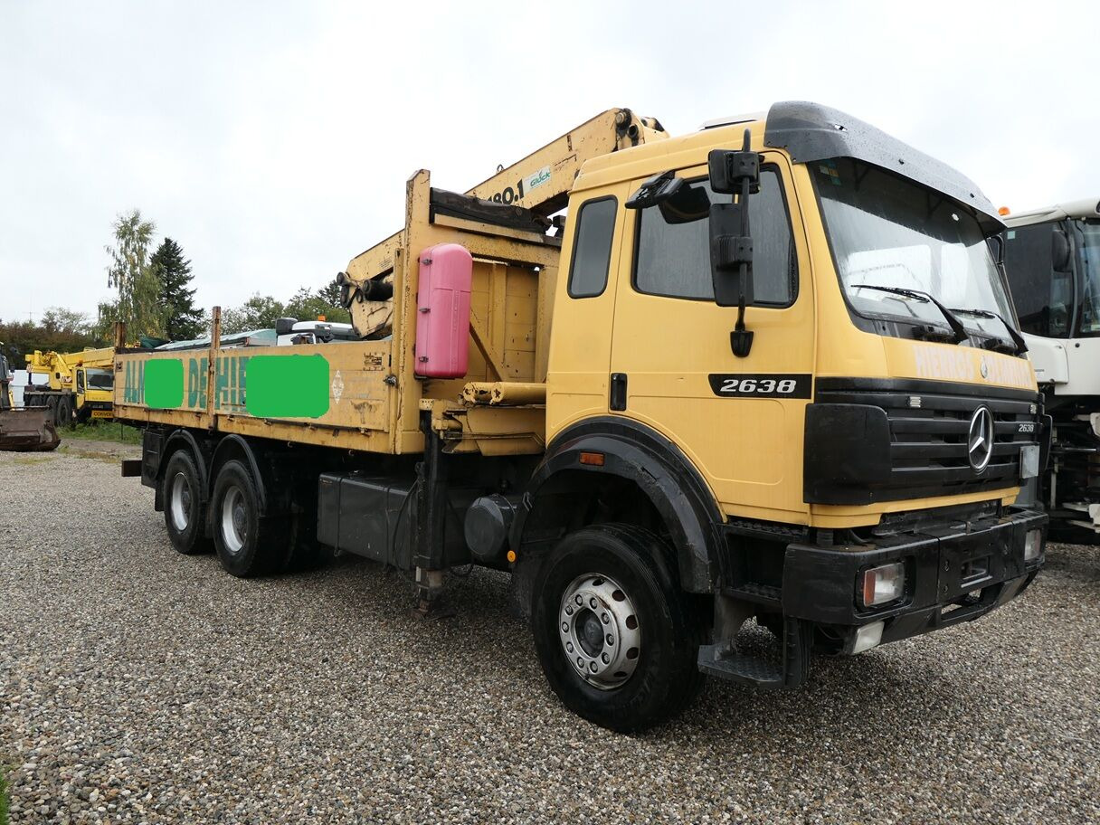 Mercedes-Benz SK 2638 - Φορτηγό με ανοιχτή καρότσα: φωτογραφία 4 Mercedes-Benz SK 2638 - Φορτηγό με ανοιχτή καρότσα: φωτογραφία 4