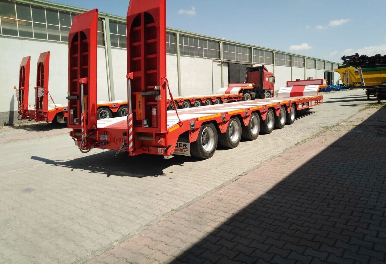 LIDER 2025 model 150 Tons capacity Lowbed semi trailer - Επικαθήμενο με χαμηλό δάπεδο: φωτογραφία 5 LIDER 2025 model 150 Tons capacity Lowbed semi trailer - Επικαθήμενο με χαμηλό δάπεδο: φωτογραφία 5
