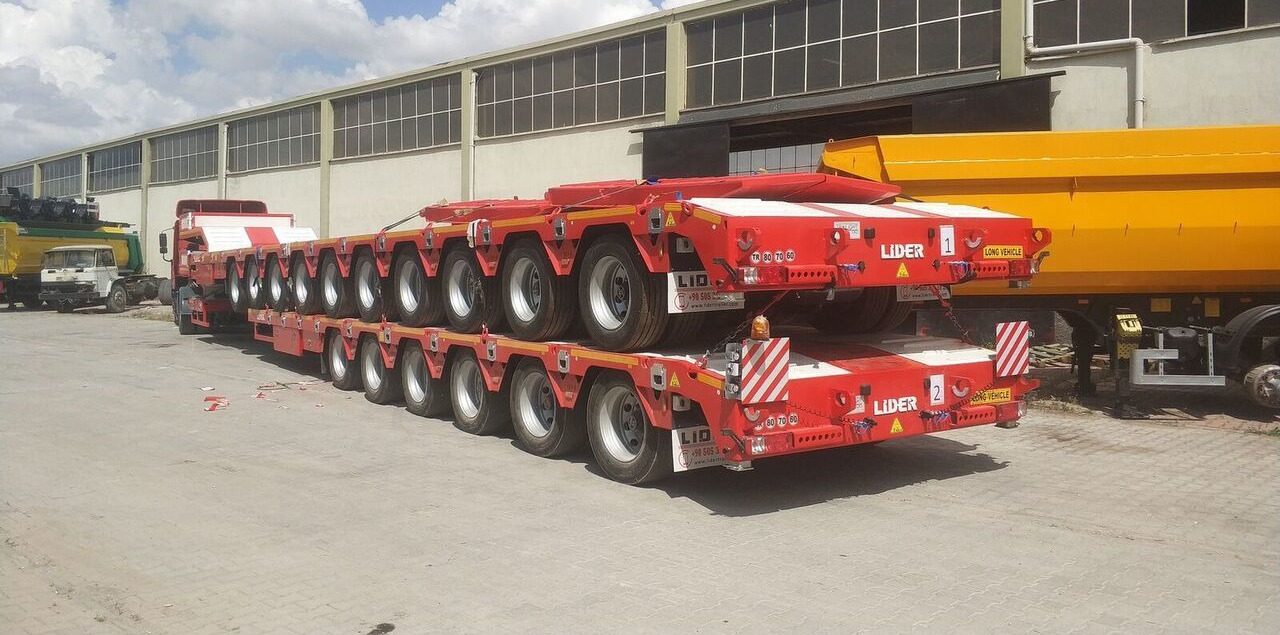 LIDER 2025 model 150 Tons capacity Lowbed semi trailer - Επικαθήμενο με χαμηλό δάπεδο: φωτογραφία 5 LIDER 2025 model 150 Tons capacity Lowbed semi trailer - Επικαθήμενο με χαμηλό δάπεδο: φωτογραφία 5