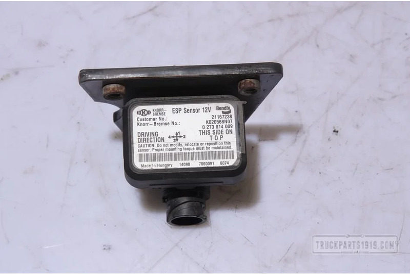 KNORR-BREMSE Electrical System ESP sensor RENAULT - Αισθητήρας για Φορτηγό: φωτογραφία 1 KNORR-BREMSE Electrical System ESP sensor RENAULT - Αισθητήρας για Φορτηγό: φωτογραφία 1