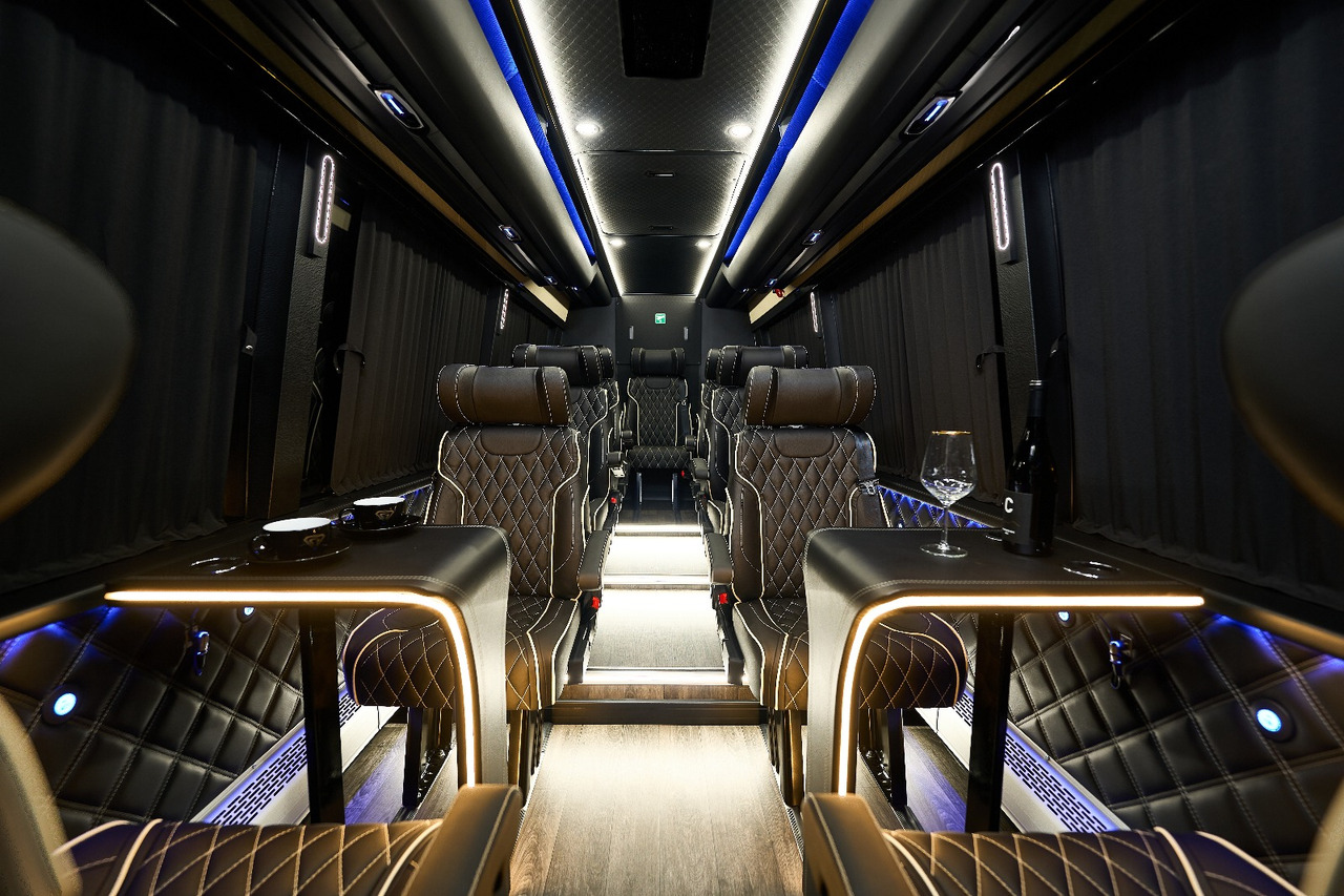 Mercedes Sprinter 519 Busconcept VIP 13 Sitze - Μικρό λεωφορείο, Επιβατικό βαν: φωτογραφία 1 Mercedes Sprinter 519 Busconcept VIP 13 Sitze - Μικρό λεωφορείο, Επιβατικό βαν: φωτογραφία 1