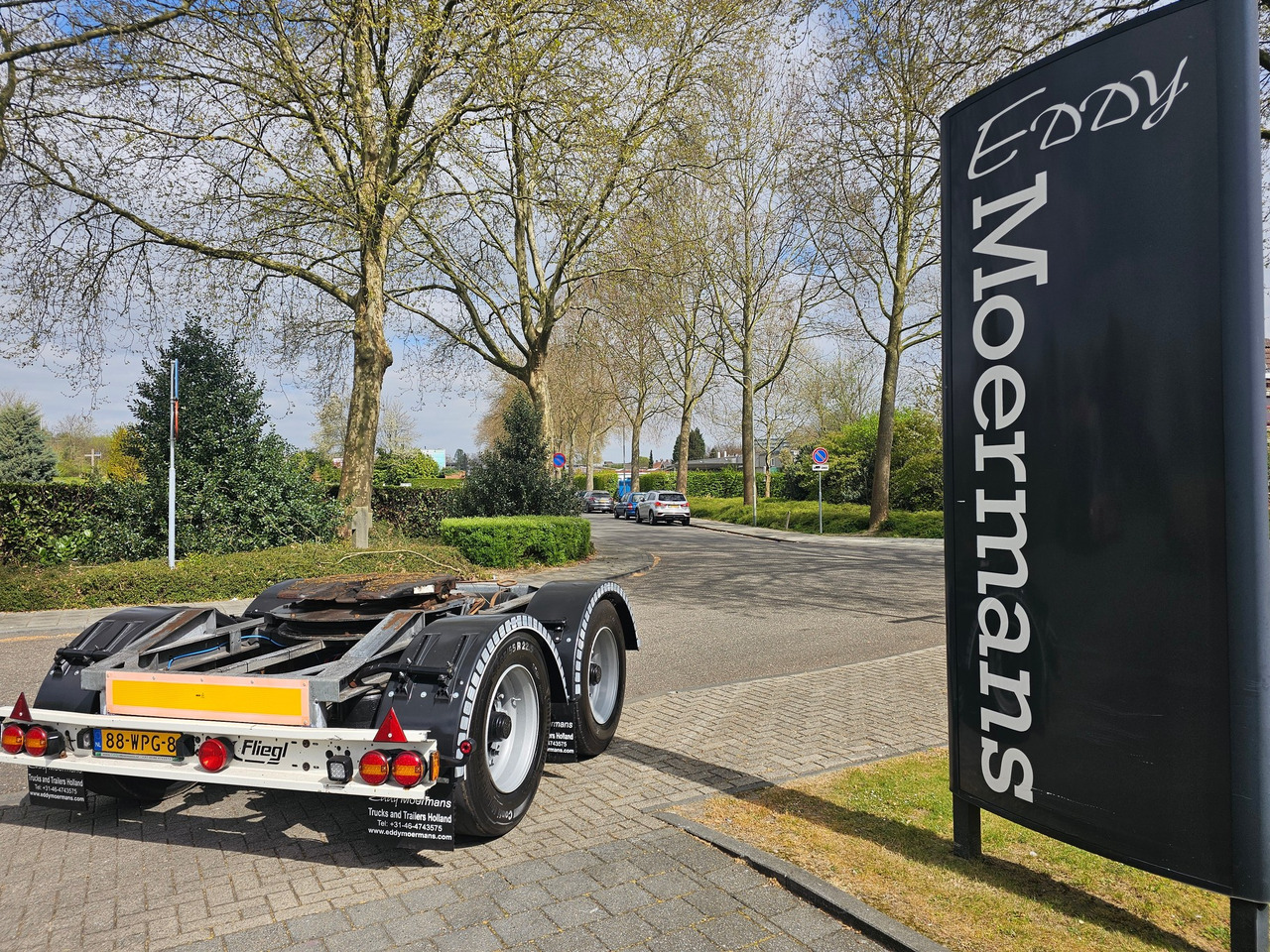 Fliegl FLT 216 With Dutch LZV Approval - Ρυμούλκα dolly: φωτογραφία 1 Fliegl FLT 216 With Dutch LZV Approval - Ρυμούλκα dolly: φωτογραφία 1