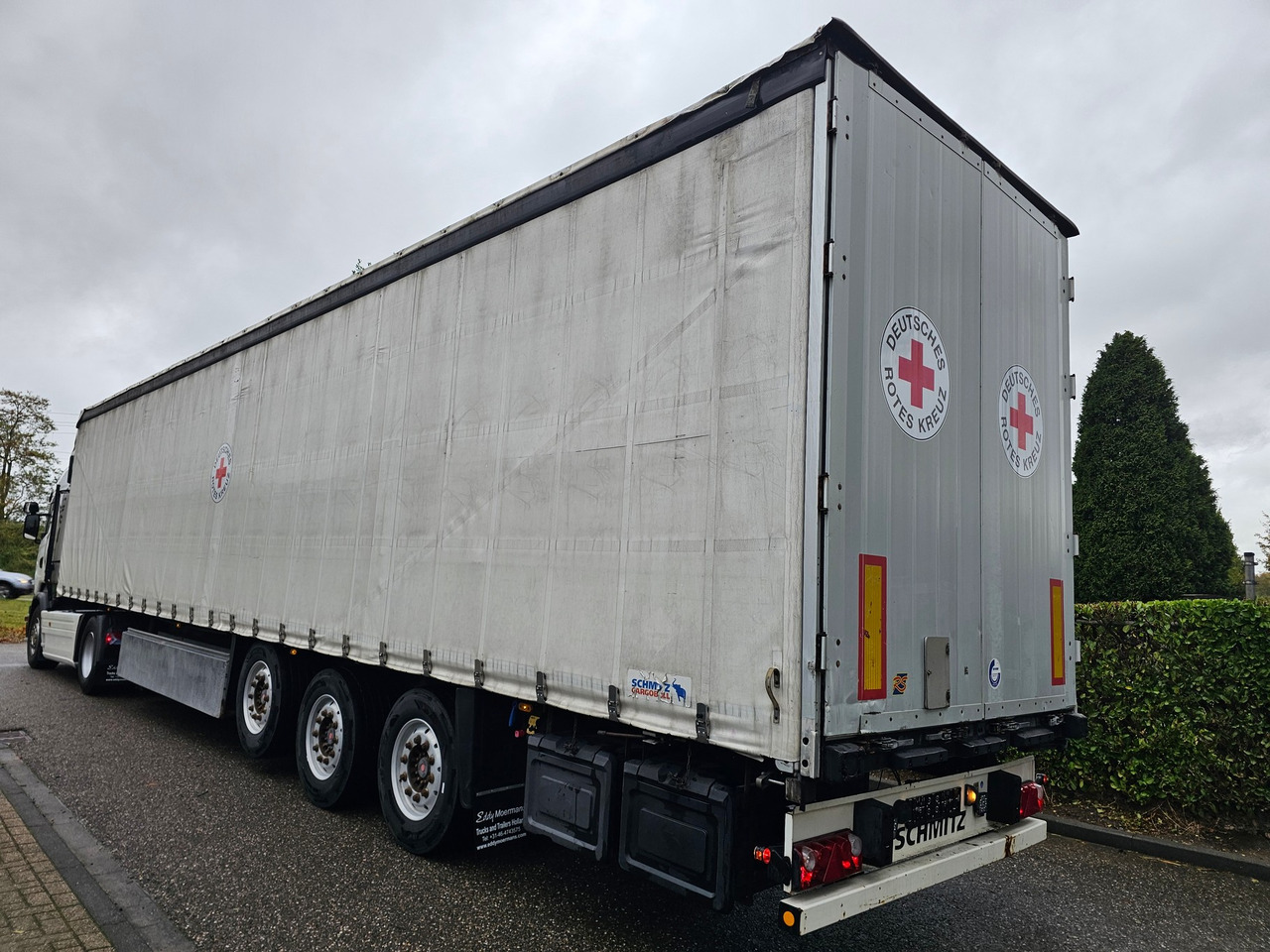 Schmitz S01 With New Tyres - Επικαθήμενο κουρτίνα: φωτογραφία 5 Schmitz S01 With New Tyres - Επικαθήμενο κουρτίνα: φωτογραφία 5