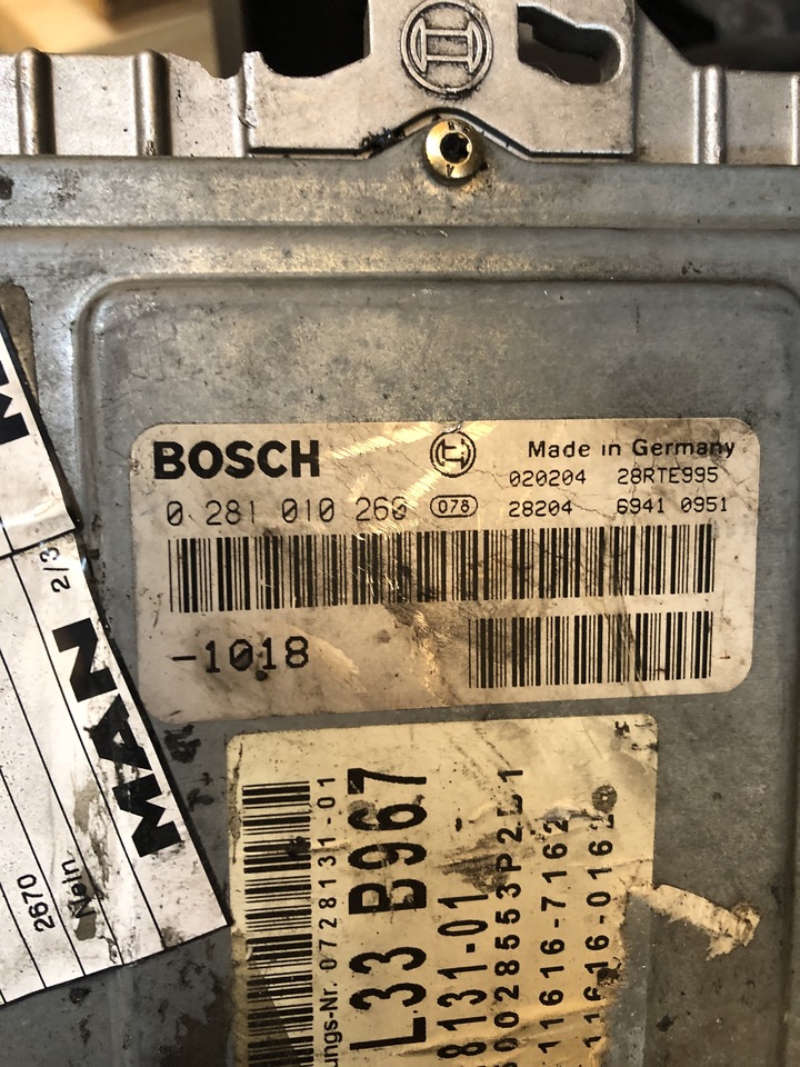 MAN TGA ENGINE CONTROL TGA - Ηλεκτρονική μονάδα ελέγχου για Φορτηγό: φωτογραφία 5 MAN TGA ENGINE CONTROL TGA - Ηλεκτρονική μονάδα ελέγχου για Φορτηγό: φωτογραφία 5