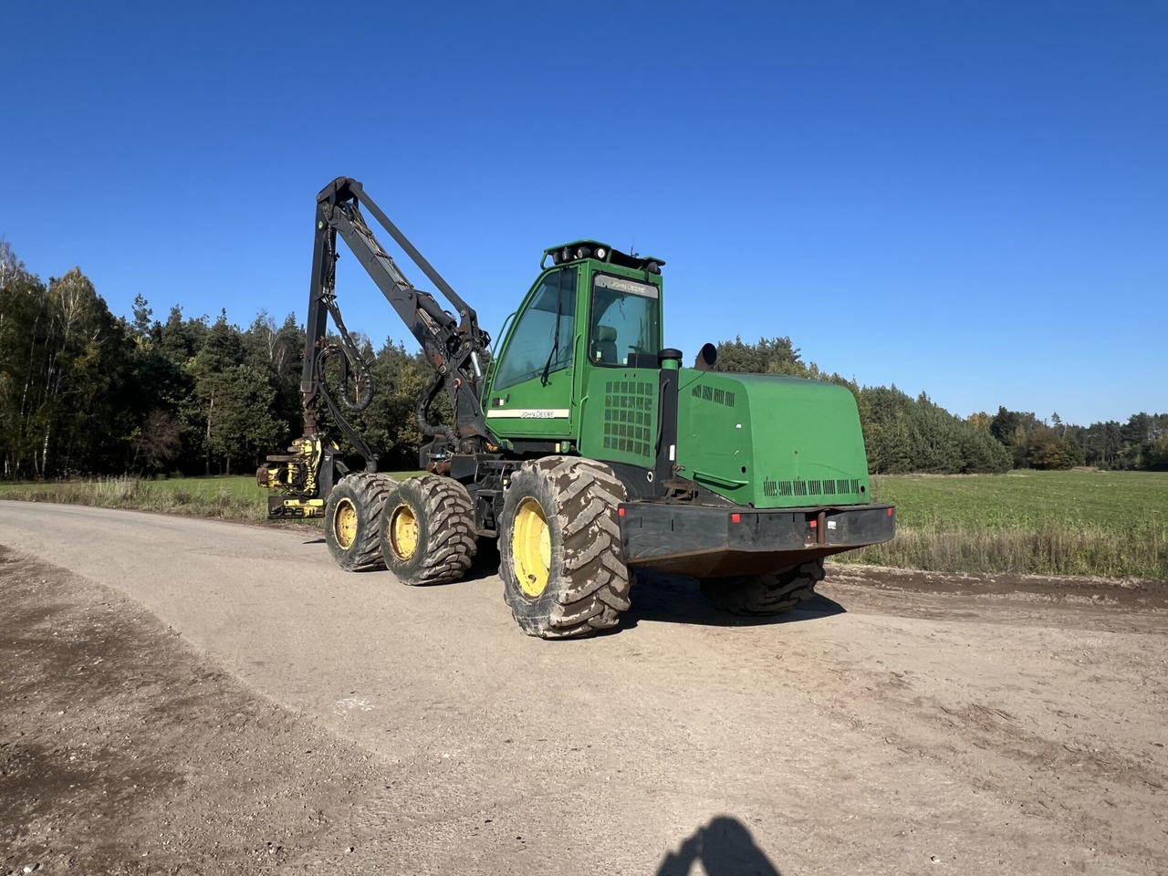 John Deere Harvester - Συλλεκτική μηχανή - forest harvester: φωτογραφία 3 John Deere Harvester - Συλλεκτική μηχανή - forest harvester: φωτογραφία 3