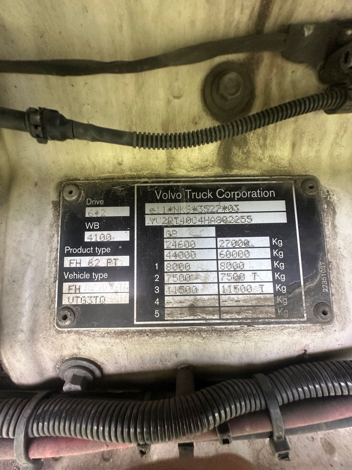 Μίσθωση  VOLVO FH500 6×2 VOLVO FH500 6×2: φωτογραφία 16