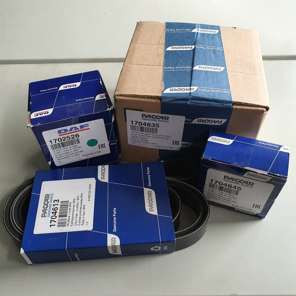 DAF Spanrol plus poly-V-riemset 8PK 1706837 - Τεντωτήρας ιμάντα για Φορτηγό: φωτογραφία 1 DAF Spanrol plus poly-V-riemset 8PK 1706837 - Τεντωτήρας ιμάντα για Φορτηγό: φωτογραφία 1