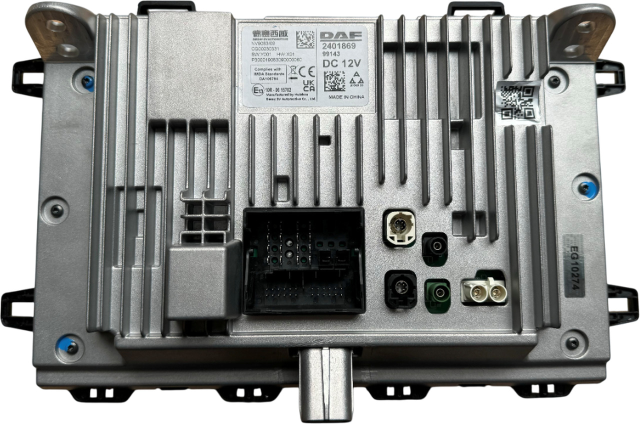 DAF XD XF XG INFOTAINMENT (IVI) MET DISPLAY 2401869 - Ηλεκτρονική μονάδα ελέγχου για Φορτηγό: φωτογραφία 2 DAF XD XF XG INFOTAINMENT (IVI) MET DISPLAY 2401869 - Ηλεκτρονική μονάδα ελέγχου για Φορτηγό: φωτογραφία 2