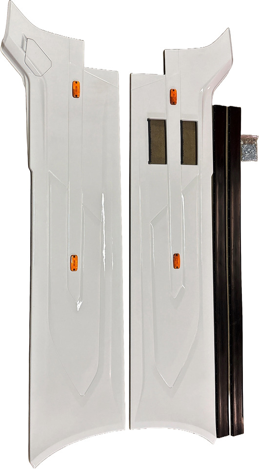 DAF XG XG+ XF ZIJSKIRT SET WB 4000mm 2022- COLOR CRISTAL WHITE , E1980,COMPLEET MET BEVESTIGING. 000217C1B - Προφυλακτήρας για Φορτηγό: φωτογραφία 1 DAF XG XG+ XF ZIJSKIRT SET WB 4000mm 2022- COLOR CRISTAL WHITE , E1980,COMPLEET MET BEVESTIGING. 000217C1B - Προφυλακτήρας για Φορτηγό: φωτογραφία 1