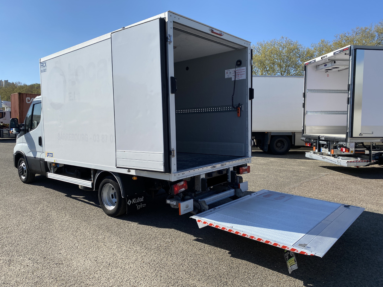 Επαγγελματικό αυτοκίνητο ψυγείο IVECO Daily frigorifique Hayon: φωτογραφία 8