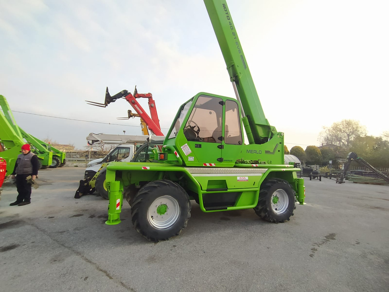 Merlo 40.21 - Τηλεσκοπικός φορτωτής: φωτογραφία 4 Merlo 40.21 - Τηλεσκοπικός φορτωτής: φωτογραφία 4