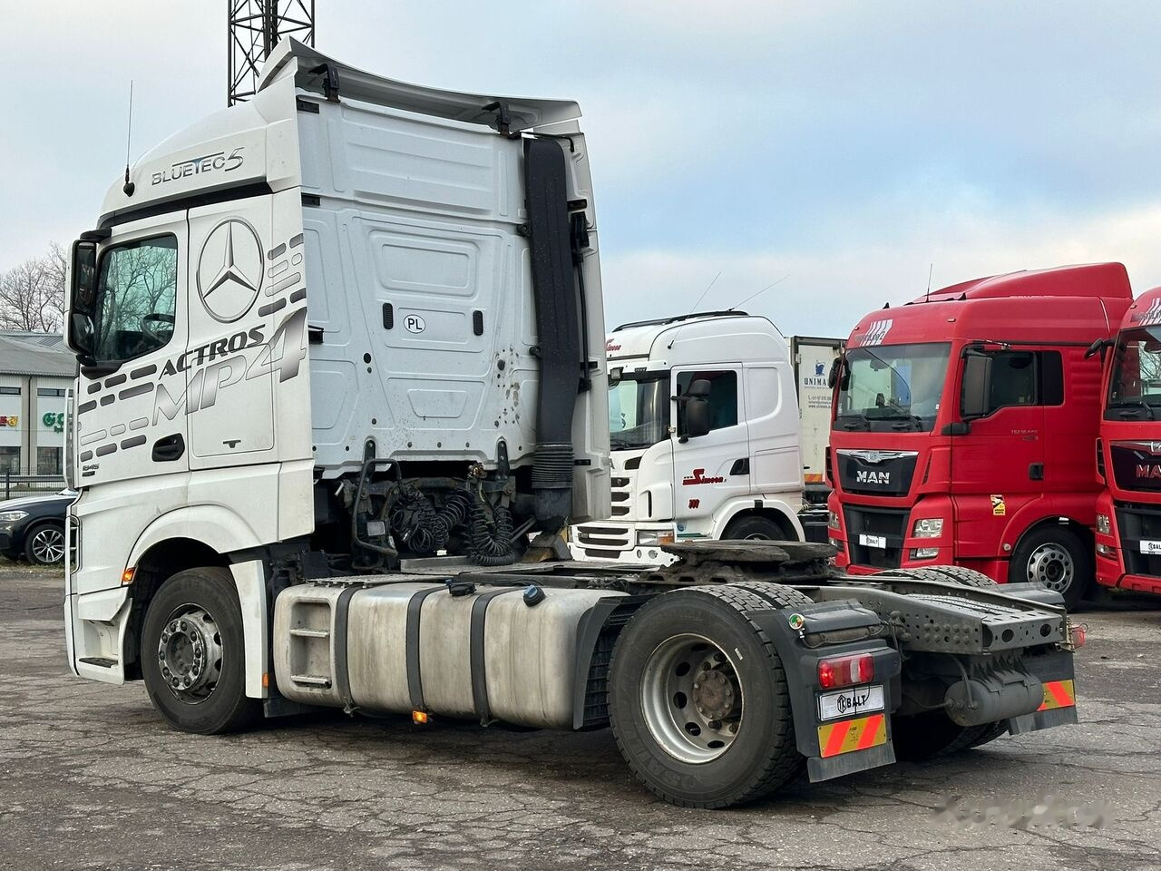 Mercedes-Benz Actros 1845 - Τράκτορας: φωτογραφία 4 Mercedes-Benz Actros 1845 - Τράκτορας: φωτογραφία 4