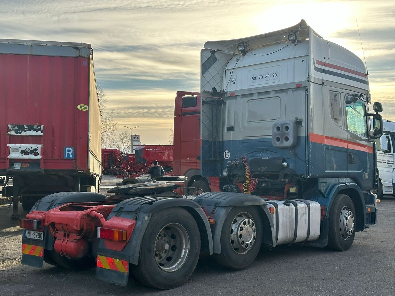 Scania R124 470 - Τράκτορας: φωτογραφία 3 Scania R124 470 - Τράκτορας: φωτογραφία 3