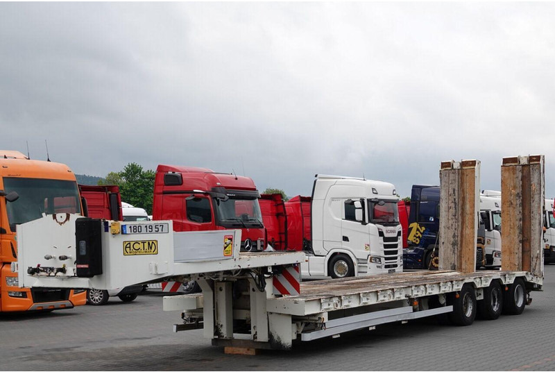 ACTM NACZEPA LAWETA / NISKOPODWOZIOWE / NAJAZDY HYDRAULICZNE / 13,6 M - Επικαθήμενο με χαμηλό δάπεδο: φωτογραφία 2 ACTM NACZEPA LAWETA / NISKOPODWOZIOWE / NAJAZDY HYDRAULICZNE / 13,6 M - Επικαθήμενο με χαμηλό δάπεδο: φωτογραφία 2