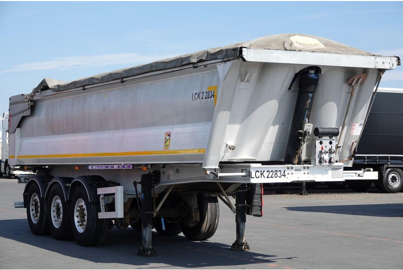 Benalu WYWROTKA 27 m3 / ALUMINIOWA / HYDRAULICZNA KLAPA / 2 OSIE PODNOS - Επικαθήμενο ανατρεπόμενο: φωτογραφία 5 Benalu WYWROTKA 27 m3 / ALUMINIOWA / HYDRAULICZNA KLAPA / 2 OSIE PODNOS - Επικαθήμενο ανατρεπόμενο: φωτογραφία 5