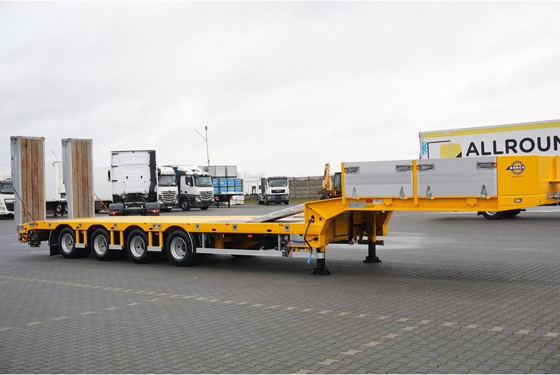 Bodex / NISKOPODWOZIOWA / 4 OSIE / NAJAZDY / 2 X OŚ SKRĘTNA / DMC 65 0 - Επικαθήμενο με χαμηλό δάπεδο: φωτογραφία 4 Bodex / NISKOPODWOZIOWA / 4 OSIE / NAJAZDY / 2 X OŚ SKRĘTNA / DMC 65 0 - Επικαθήμενο με χαμηλό δάπεδο: φωτογραφία 4