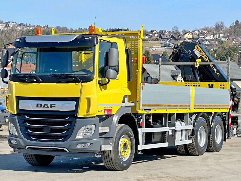 DAF CF 450 * PK 22002 - EH D + FUNK * 6x4 * TOP - Φορτηγό με ανοιχτή καρότσα, Φορτηγό με γερανό: φωτογραφία 4 DAF CF 450 * PK 22002 - EH D + FUNK * 6x4 * TOP - Φορτηγό με ανοιχτή καρότσα, Φορτηγό με γερανό: φωτογραφία 4
