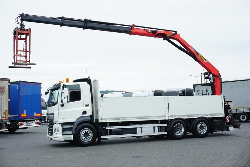DAF CF / 480 / 6 X 2 / SKRZYNIOWY + HDS / PALFINGER PK 22 001L / OŚ - Φορτηγό με ανοιχτή καρότσα, Φορτηγό με γερανό: φωτογραφία 4 DAF CF / 480 / 6 X 2 / SKRZYNIOWY + HDS / PALFINGER PK 22 001L / OŚ - Φορτηγό με ανοιχτή καρότσα, Φορτηγό με γερανό: φωτογραφία 4