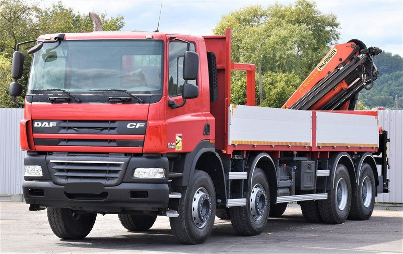 DAF CF 85.410 - Φορτηγό με ανοιχτή καρότσα, Φορτηγό με γερανό: φωτογραφία 3 DAF CF 85.410 - Φορτηγό με ανοιχτή καρότσα, Φορτηγό με γερανό: φωτογραφία 3