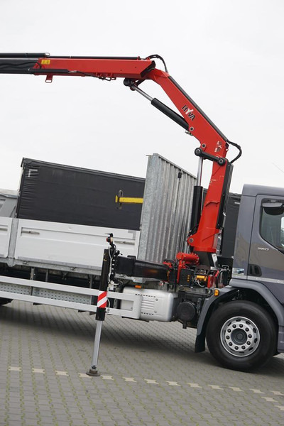 Φορτηγό με ανοιχτή καρότσα, Φορτηγό με γερανό DAF LF / 260 / ACC / SKRZYNIOWY + HDS / HYVA HC-183 / PILOT / ROTATO: φωτογραφία 16