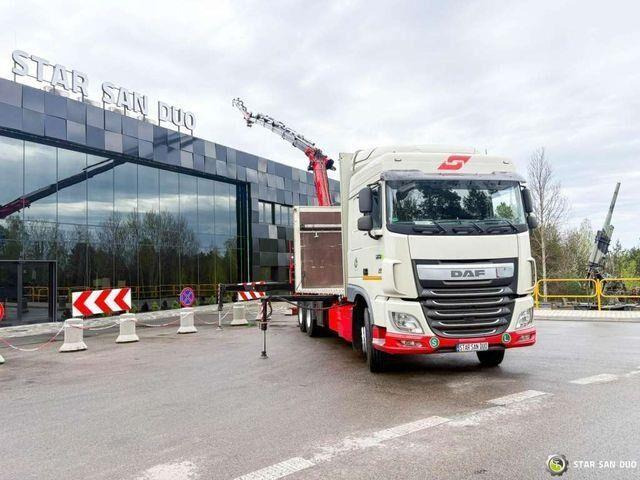 DAF XF 440 6x2 Fassi F365 FLY JIBCranePallet Grippe - Φορτηγό με ανοιχτή καρότσα, Φορτηγό με γερανό: φωτογραφία 2 DAF XF 440 6x2 Fassi F365 FLY JIBCranePallet Grippe - Φορτηγό με ανοιχτή καρότσα, Φορτηγό με γερανό: φωτογραφία 2