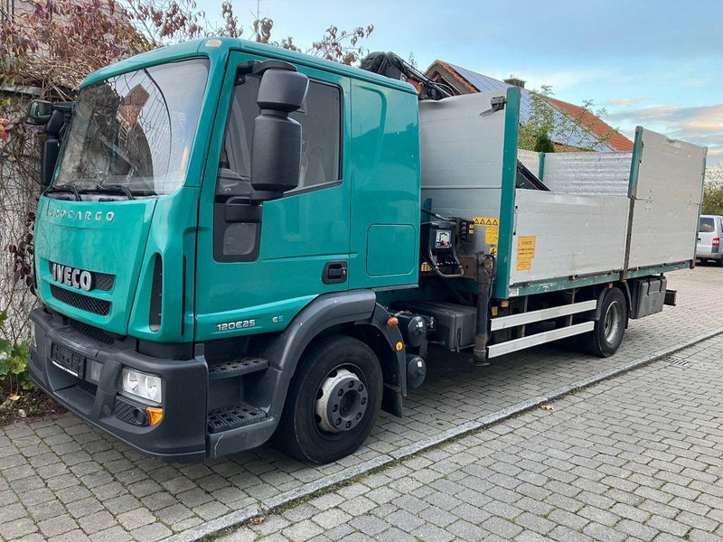 Iveco 120E25 M122 KRAN RETARDER 2xAHK KLIMA - Φορτηγό με ανοιχτή καρότσα, Φορτηγό με γερανό: φωτογραφία 3 Iveco 120E25 M122 KRAN RETARDER 2xAHK KLIMA - Φορτηγό με ανοιχτή καρότσα, Φορτηγό με γερανό: φωτογραφία 3