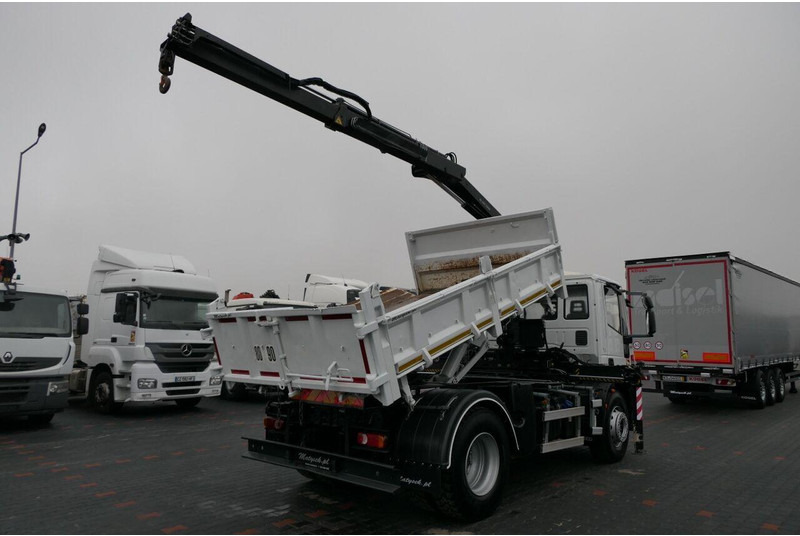Iveco 19 - 320 KM / E 6 / Wywrotka + HDS / HYDROBURTA / 3 STRONNY KIPP - Φορτηγό ανατρεπόμενο, Φορτηγό με γερανό: φωτογραφία 4 Iveco 19 - 320 KM / E 6 / Wywrotka + HDS / HYDROBURTA / 3 STRONNY KIPP - Φορτηγό ανατρεπόμενο, Φορτηγό με γερανό: φωτογραφία 4