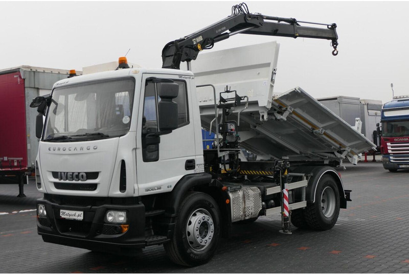 Iveco 19 - 320 KM / E 6 / Wywrotka + HDS / HYDROBURTA / 3 STRONNY KIPP - Φορτηγό ανατρεπόμενο, Φορτηγό με γερανό: φωτογραφία 2 Iveco 19 - 320 KM / E 6 / Wywrotka + HDS / HYDROBURTA / 3 STRONNY KIPP - Φορτηγό ανατρεπόμενο, Φορτηγό με γερανό: φωτογραφία 2