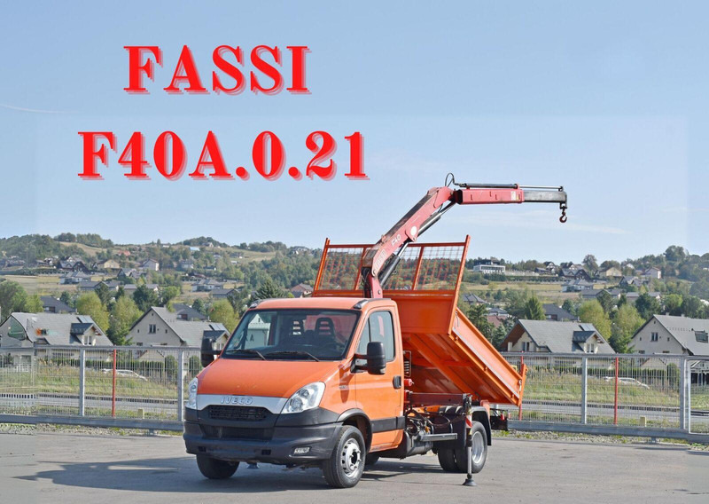 Iveco DAILY 70C17 - Φορτηγό ανατρεπόμενο, Φορτηγό με γερανό: φωτογραφία 1 Iveco DAILY 70C17 - Φορτηγό ανατρεπόμενο, Φορτηγό με γερανό: φωτογραφία 1