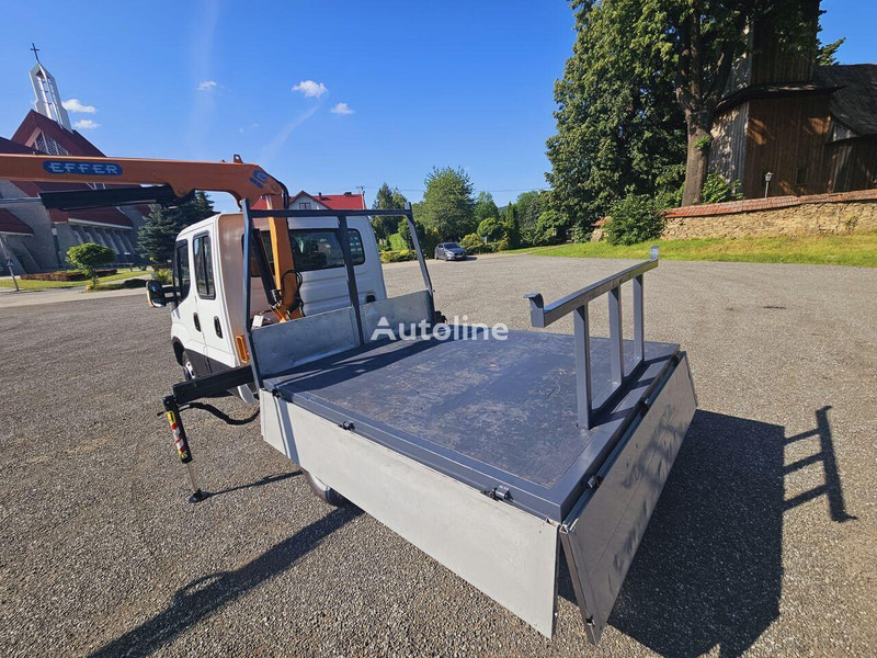 Iveco Daily 35c-15 Doka flatbed + crane Effer - Μικρό φορτηγό με καρότσα, Διπλοκάμπινο ελαφρύ επαγγελματικό: φωτογραφία 3 Iveco Daily 35c-15 Doka flatbed + crane Effer - Μικρό φορτηγό με καρότσα, Διπλοκάμπινο ελαφρύ επαγγελματικό: φωτογραφία 3