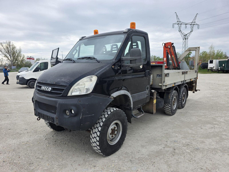 Iveco Daily 55 S 18 4x4 + Veldhuizen Palfinger PK3300 Clixtar - Μικρό φορτηγό με καρότσα: φωτογραφία 1 Iveco Daily 55 S 18 4x4 + Veldhuizen Palfinger PK3300 Clixtar - Μικρό φορτηγό με καρότσα: φωτογραφία 1