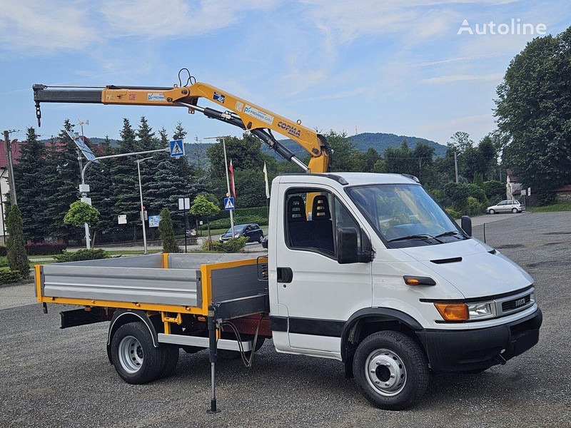 Iveco Daily 65c-15 Flatbed + crane Copma - Φορτηγό με ανοιχτή καρότσα, Φορτηγό με γερανό: φωτογραφία 3 Iveco Daily 65c-15 Flatbed + crane Copma - Φορτηγό με ανοιχτή καρότσα, Φορτηγό με γερανό: φωτογραφία 3