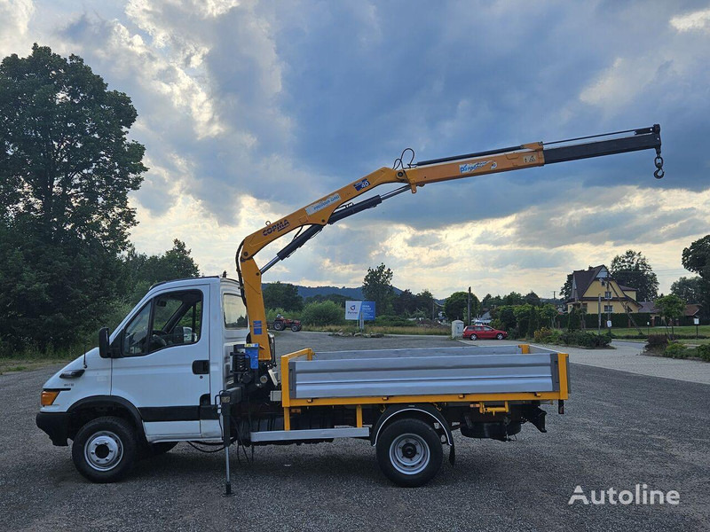 Iveco Daily 65c-15 Flatbed + crane Copma - Φορτηγό με ανοιχτή καρότσα, Φορτηγό με γερανό: φωτογραφία 2 Iveco Daily 65c-15 Flatbed + crane Copma - Φορτηγό με ανοιχτή καρότσα, Φορτηγό με γερανό: φωτογραφία 2