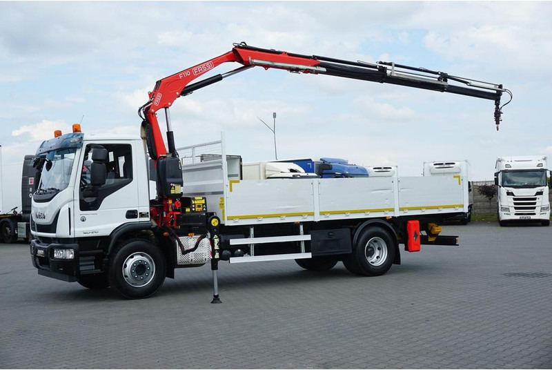 Iveco EUROCARGO / 160-21 / SKRZYNIOWY + HDS / FASSI F110 / ROTATOR / P - Μικρό φορτηγό με καρότσα: φωτογραφία 4 Iveco EUROCARGO / 160-21 / SKRZYNIOWY + HDS / FASSI F110 / ROTATOR / P - Μικρό φορτηγό με καρότσα: φωτογραφία 4