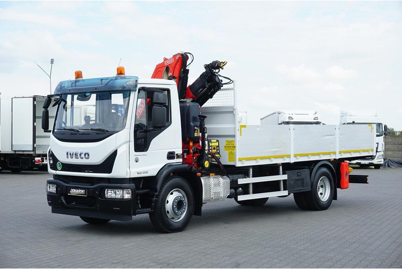 Iveco EUROCARGO / 160-21 / SKRZYNIOWY + HDS / FASSI F110 / ROTATOR / P - Μικρό φορτηγό με καρότσα: φωτογραφία 2 Iveco EUROCARGO / 160-21 / SKRZYNIOWY + HDS / FASSI F110 / ROTATOR / P - Μικρό φορτηγό με καρότσα: φωτογραφία 2