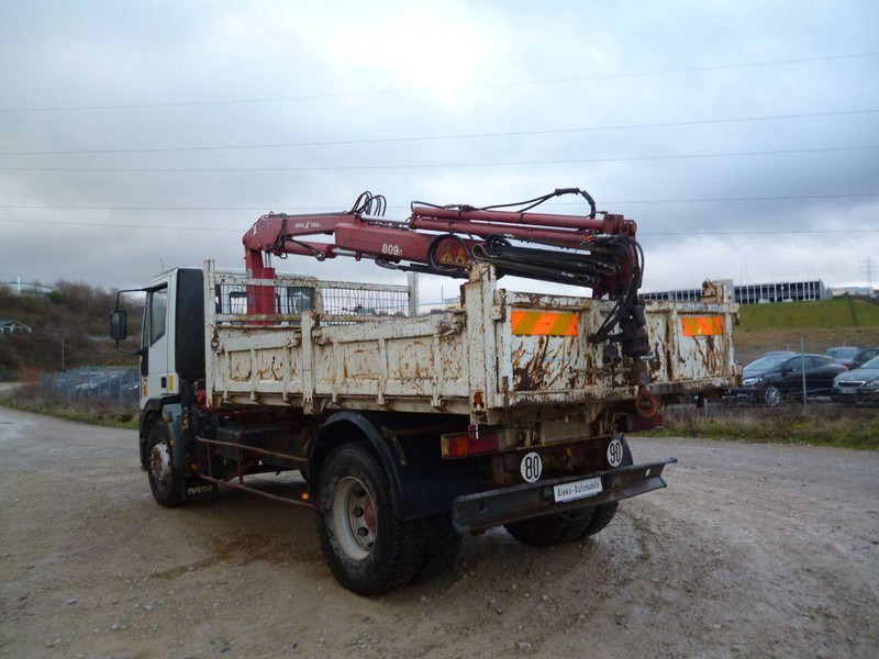 Iveco Eurocargo 180E24 - Φορτηγό ανατρεπόμενο, Φορτηγό με γερανό: φωτογραφία 4 Iveco Eurocargo 180E24 - Φορτηγό ανατρεπόμενο, Φορτηγό με γερανό: φωτογραφία 4