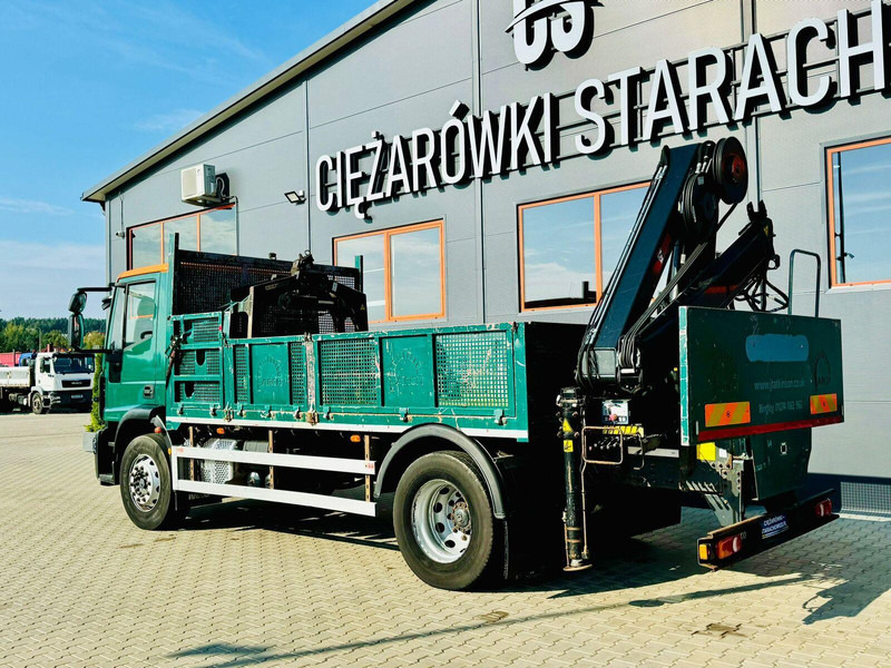 Iveco Eurocargo 180E25 - Φορτηγό με ανοιχτή καρότσα, Φορτηγό με γερανό: φωτογραφία 4 Iveco Eurocargo 180E25 - Φορτηγό με ανοιχτή καρότσα, Φορτηγό με γερανό: φωτογραφία 4